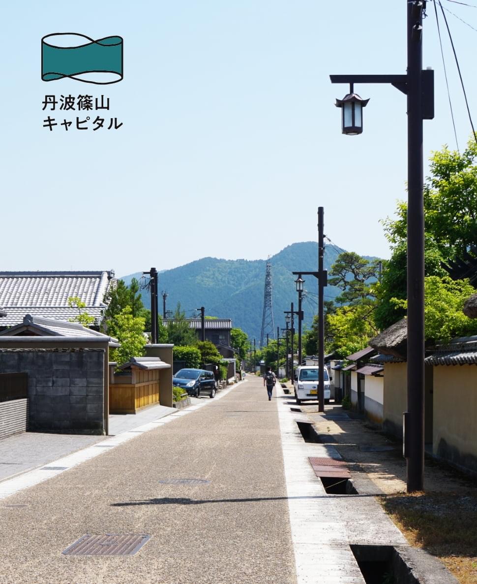 整然とした街路の景観